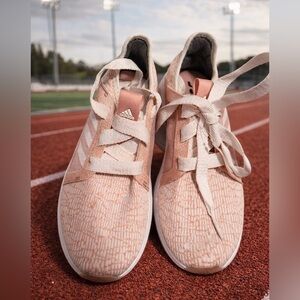 Adidas Edge Lux W running shoes CQ1239 No box, NWT women’s size 6.5 rose gold.